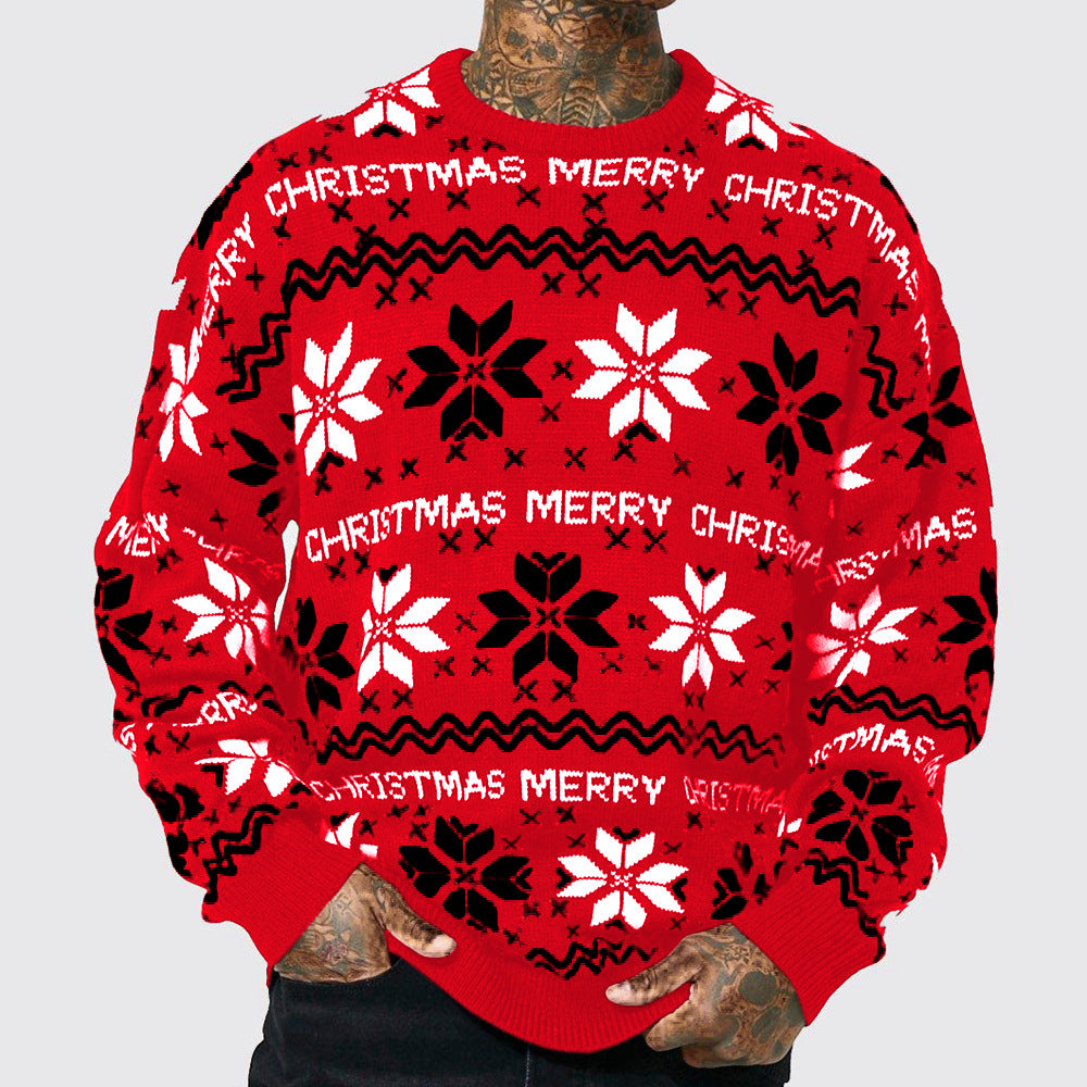 Men's Christmas Jacquard Sweater