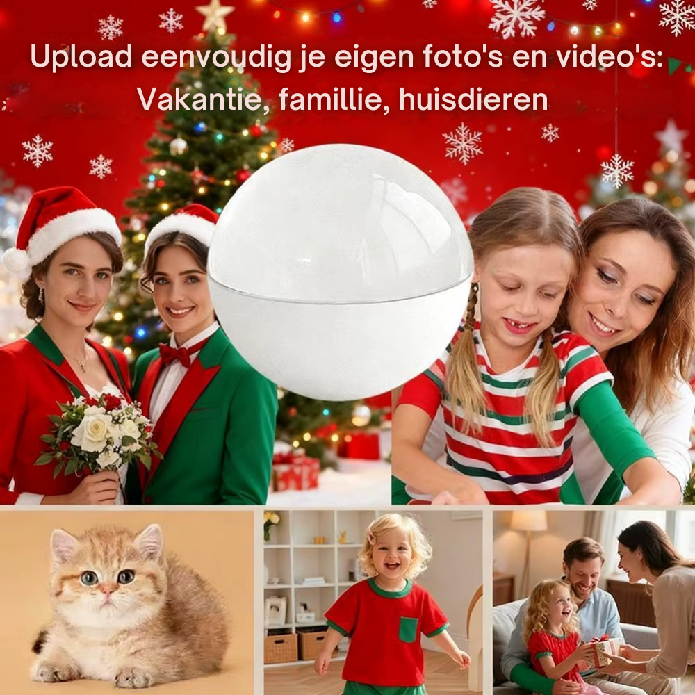 LumiNoel Ball- Herinneringsbal voor Kerstmis