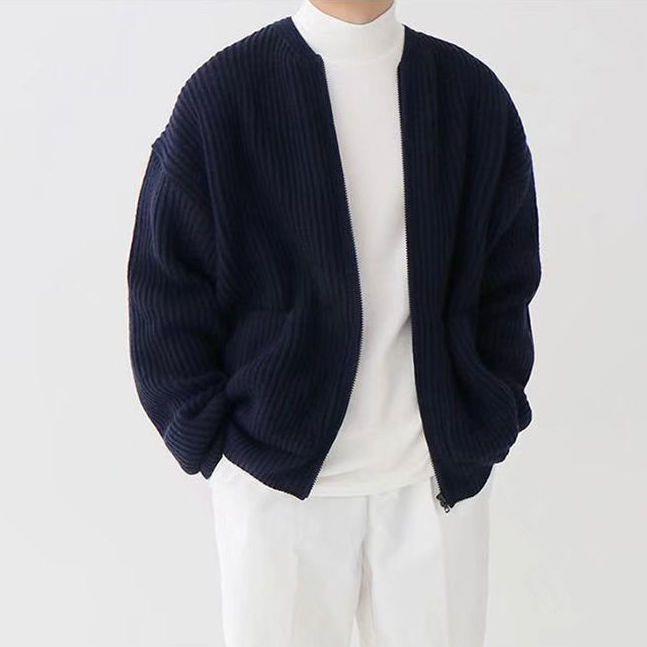Men Zip Sweater
