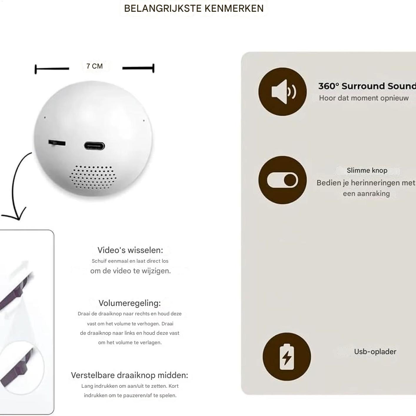 LumiNoel Ball- Herinneringsbal voor Kerstmis