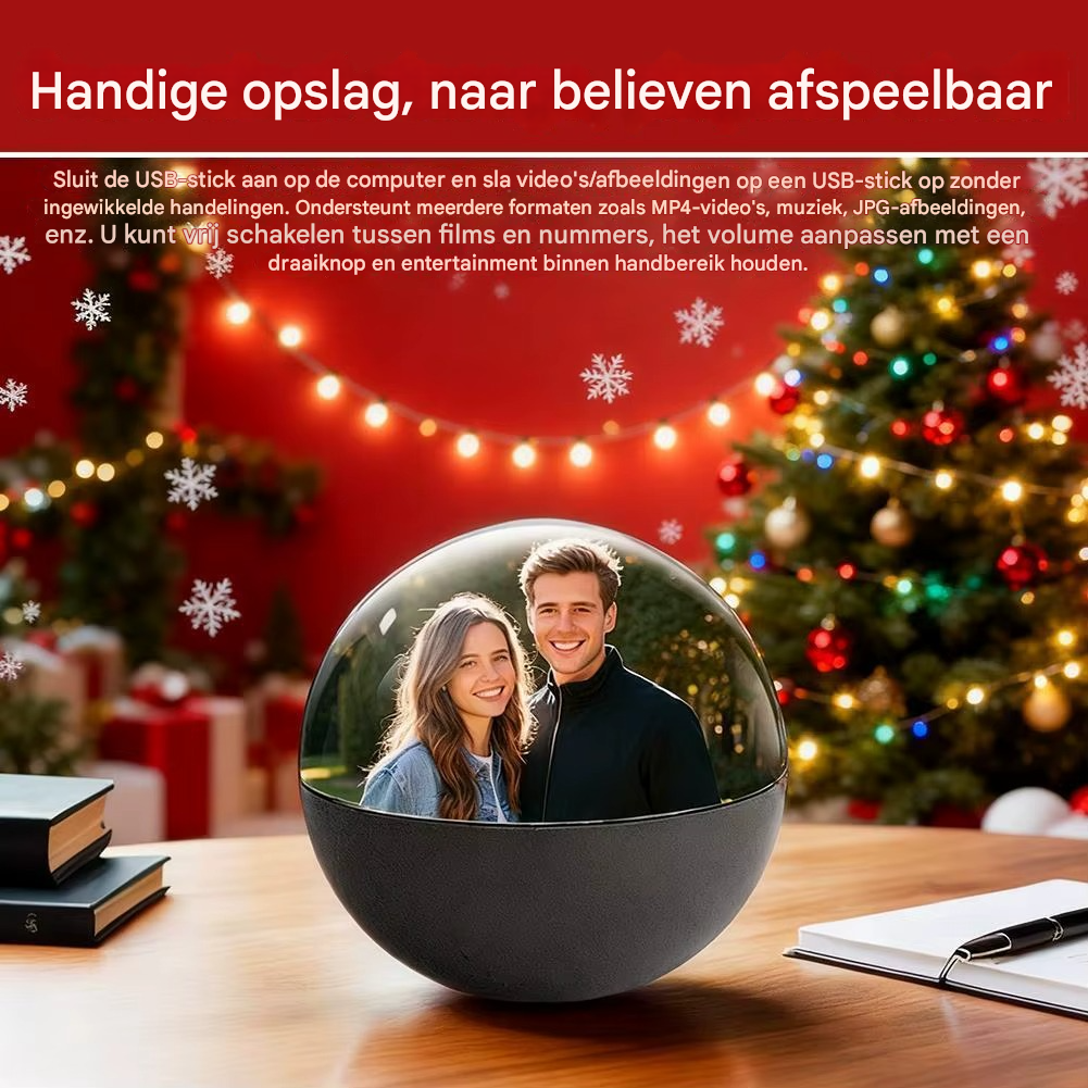 LumiNoel Ball- Herinneringsbal voor Kerstmis