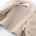 Winter Suede Fur Jacket Motorcycle